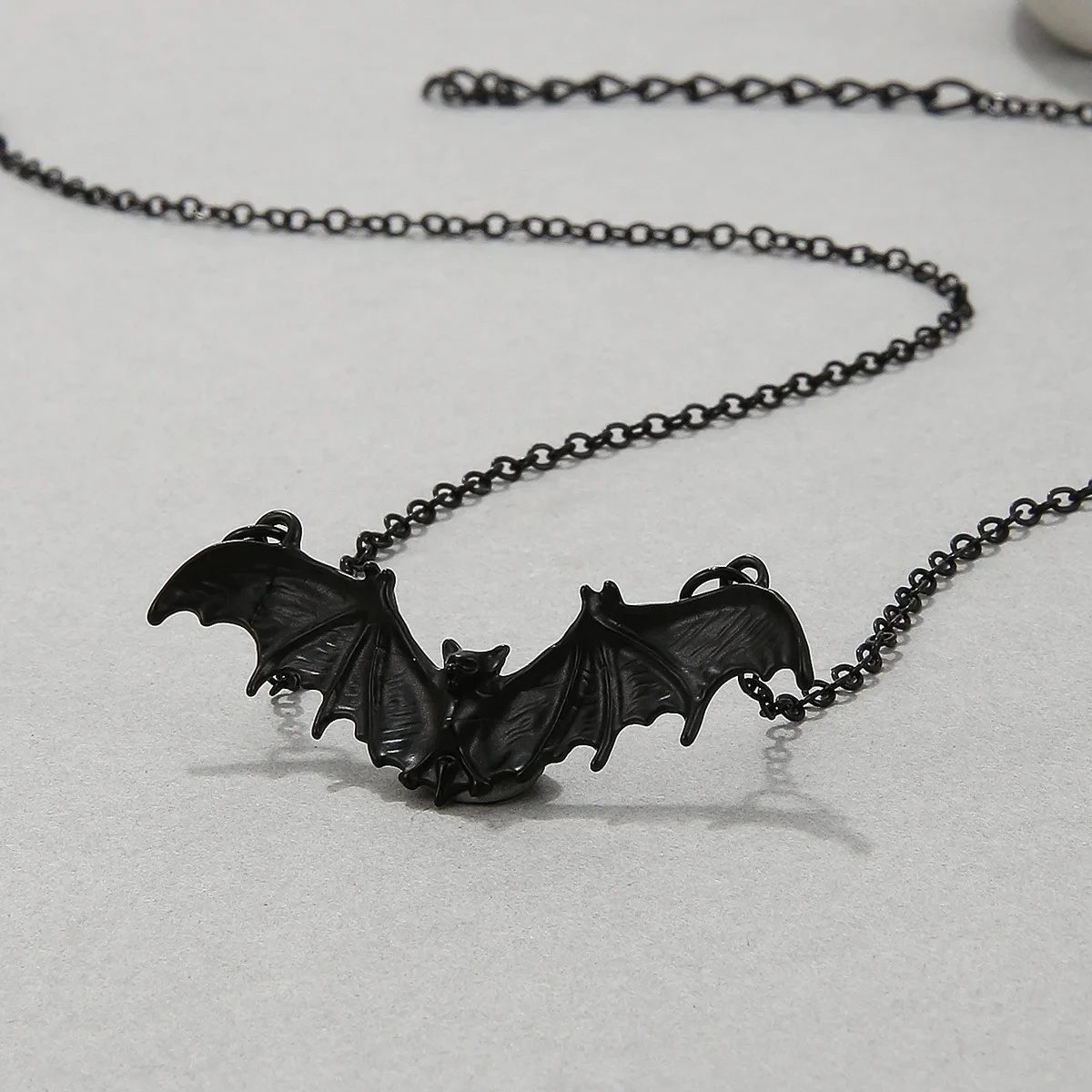 Men Accessories Neck Chain - Men and Women's Retro Punk Bat