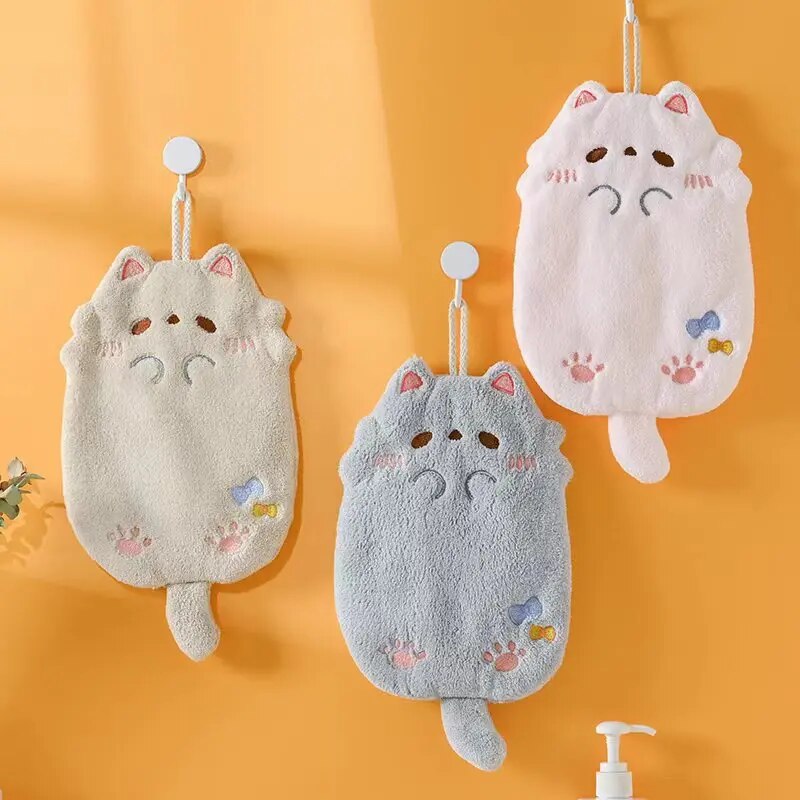 Men'S Accessories Types - Wholesale Cute Cartoon Tanuki Hanging Towel