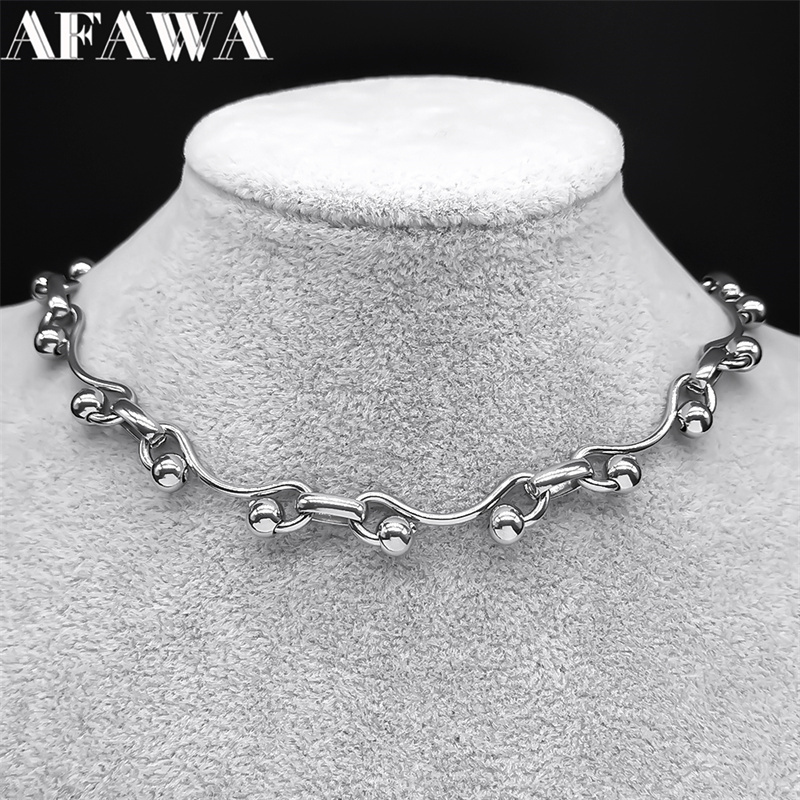 Y2K Choker Chain Necklace for  - đánh giá và giá Men Accessories Neck Chain