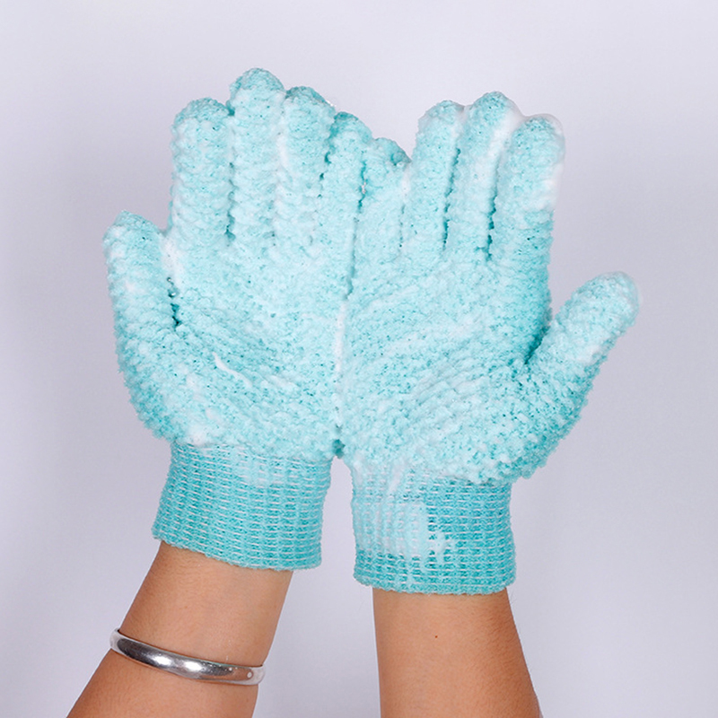 2PCS Exfoliating Bath Gloves S - đánh giá và giá Men'S Accessories Types