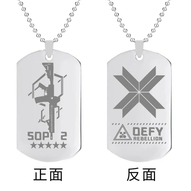 Girls Frontline Necklace for W - đánh giá và giá Men Accessories Neck Chain