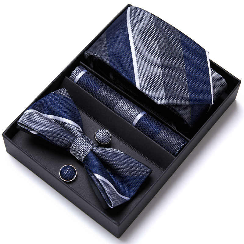 Tie For Men Formal Dress Tuxed - đánh giá và giá Neck Tie Set Box
