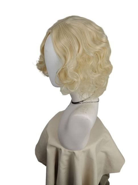 Short Platinum Blonde Curly Wi - đánh giá và giá Men'S Accessories In The 1920S