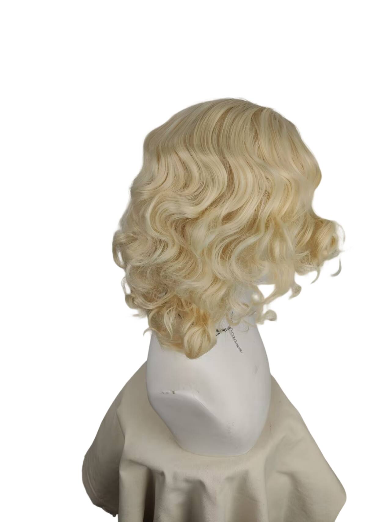 Short Platinum Blonde Curly Wi - đánh giá và giá Men'S Accessories In The 1920S